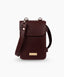 Genuine Leather Crossbody Sling Bag for Women – Mini Phone Purse with Adjustable Strap, Compact Mobile Pouch Side Bag for Girls &amp; Ladies